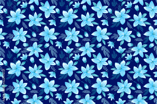 Decorative floral background