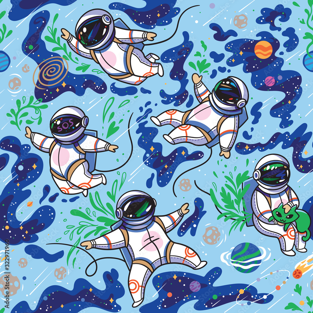 Cosmonauts in interstellar space