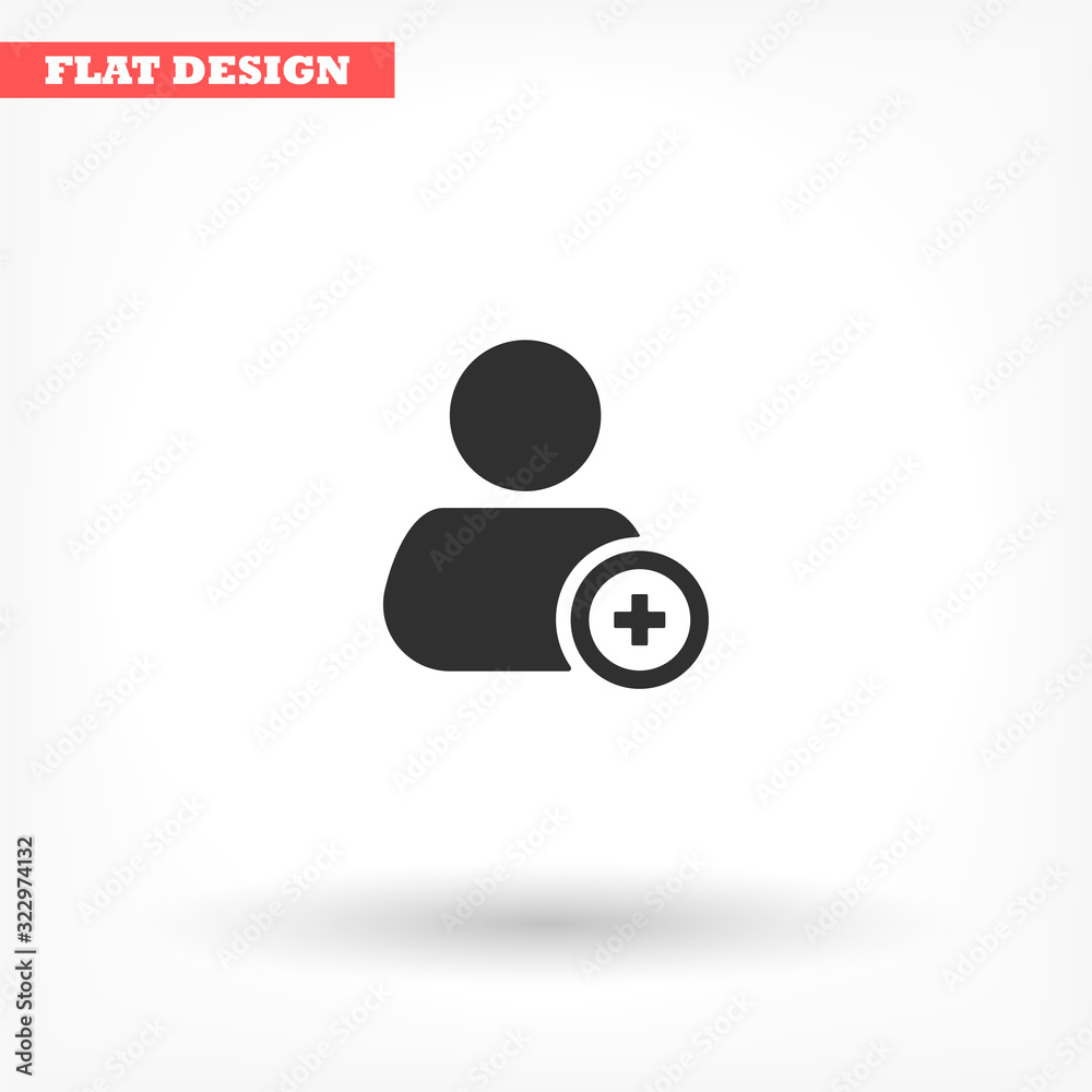 People tick vector icon , lorem ipsum Flat design People tick vector icon , lorem ipsum Flat design