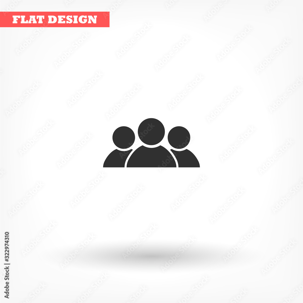 Vector people icon design 10 eps illustration Vector people icon design 10 eps illustration