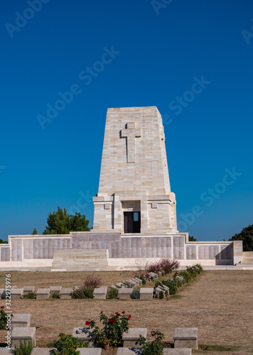 Lone Pine Cemetery First World War Memorial at the Gallipoli Peninsula, Northern Turkey