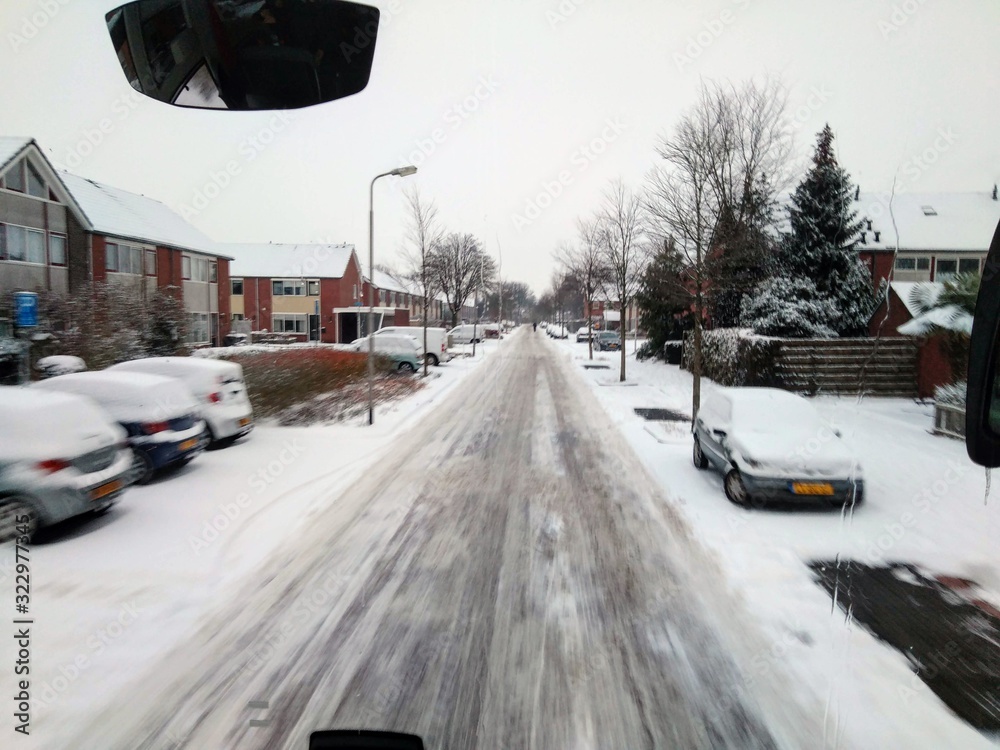 Fototapeta premium snow ride