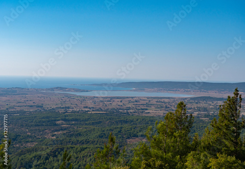 View across Anzac Cove in the Gallipoli Peninsula, Northern Turkey