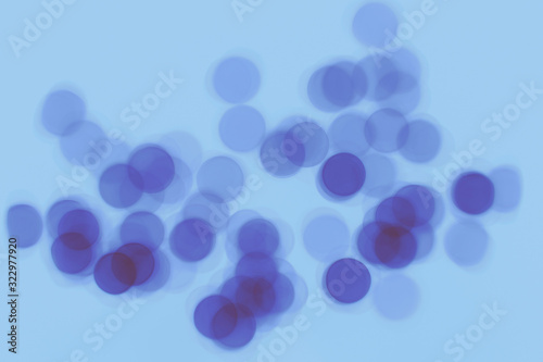 blue Xray bokeh background photo