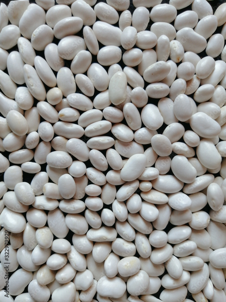 background of beans