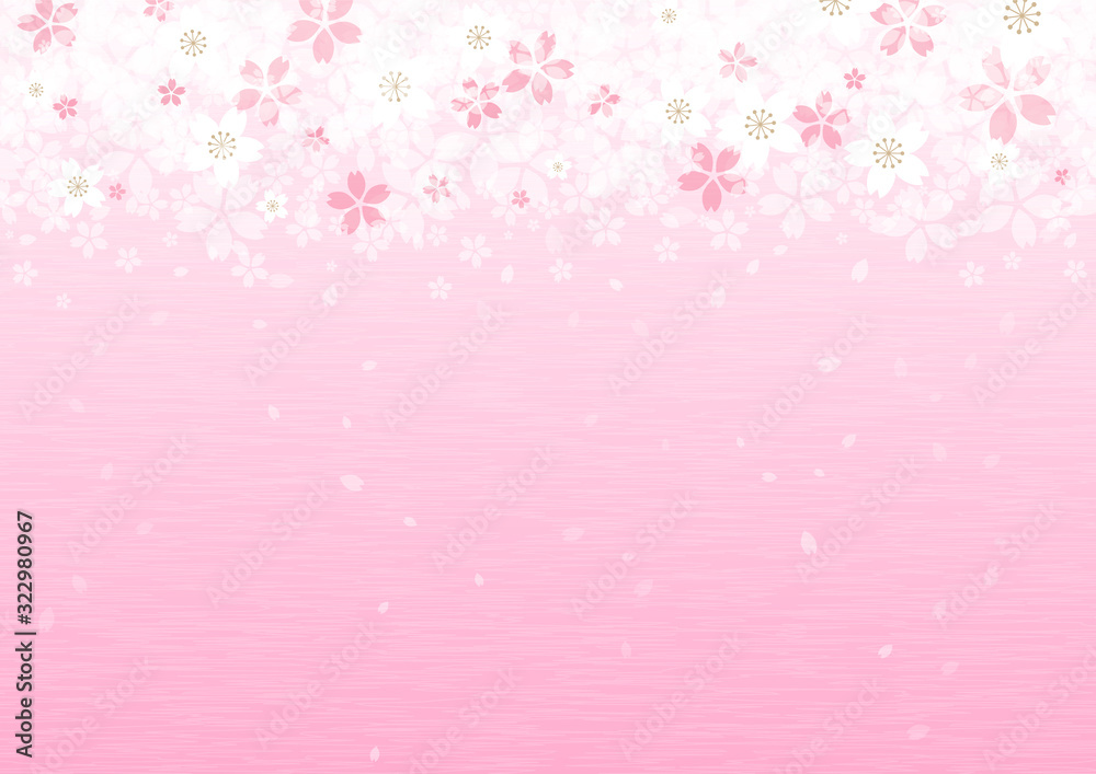 Background image of cherry blossom illustration Background image of cherry blossom illustration