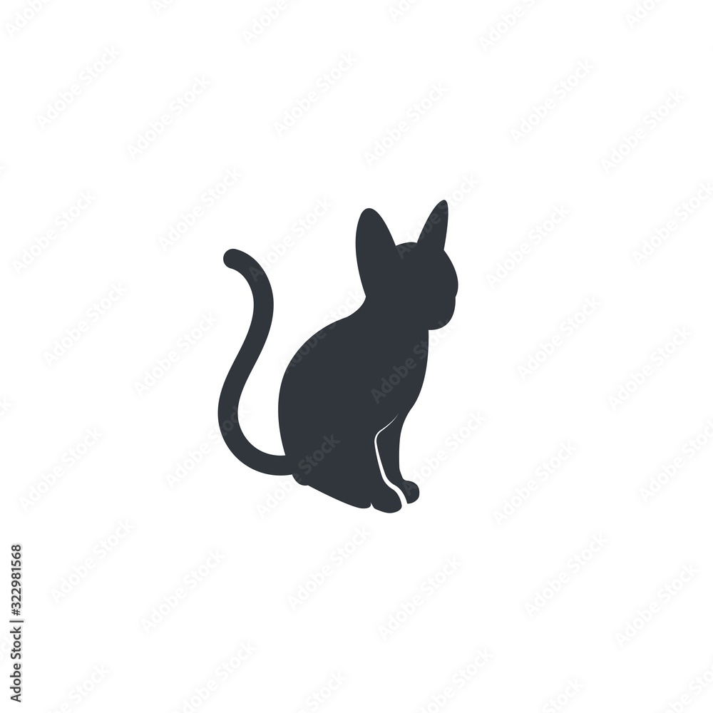 cat vector icon illustration design