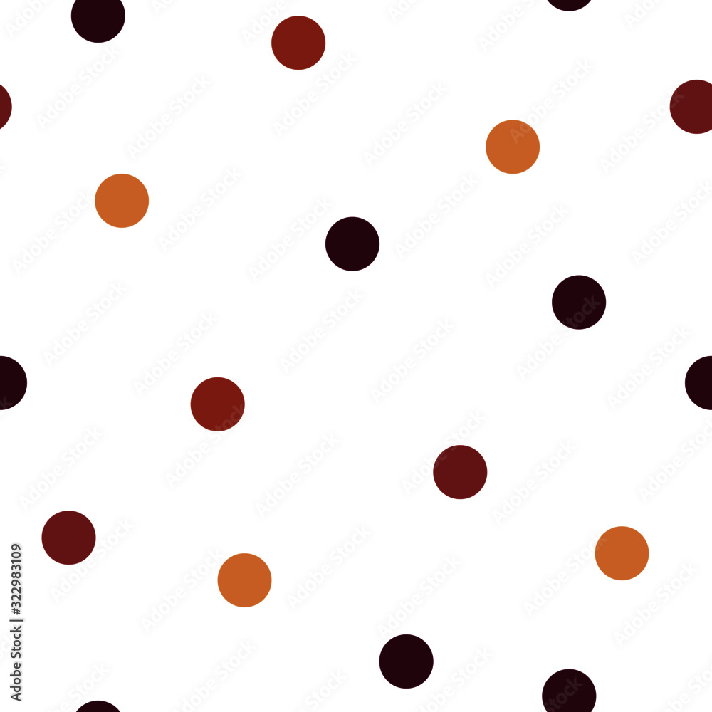 Colorful Polka dot seamless pattern background. Colorful Polka dot seamless pattern background.