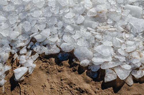 557-60 Ice Pebbles on the Shore photo