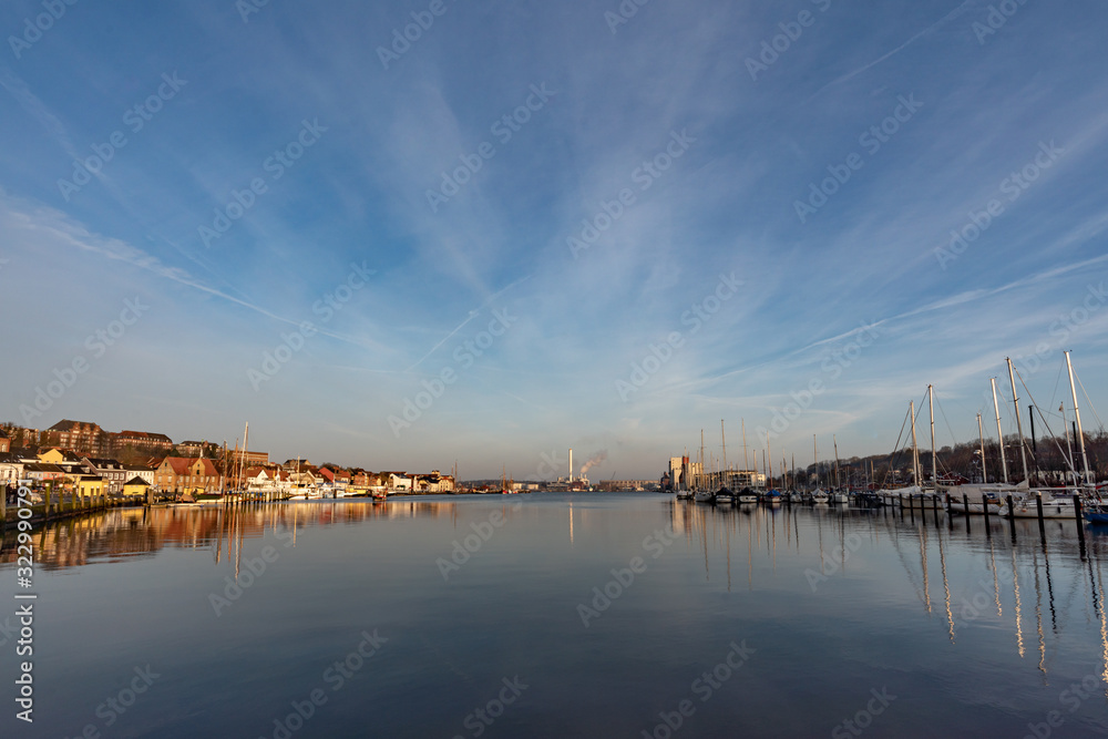 Fototapeta premium Flensburger Hafen