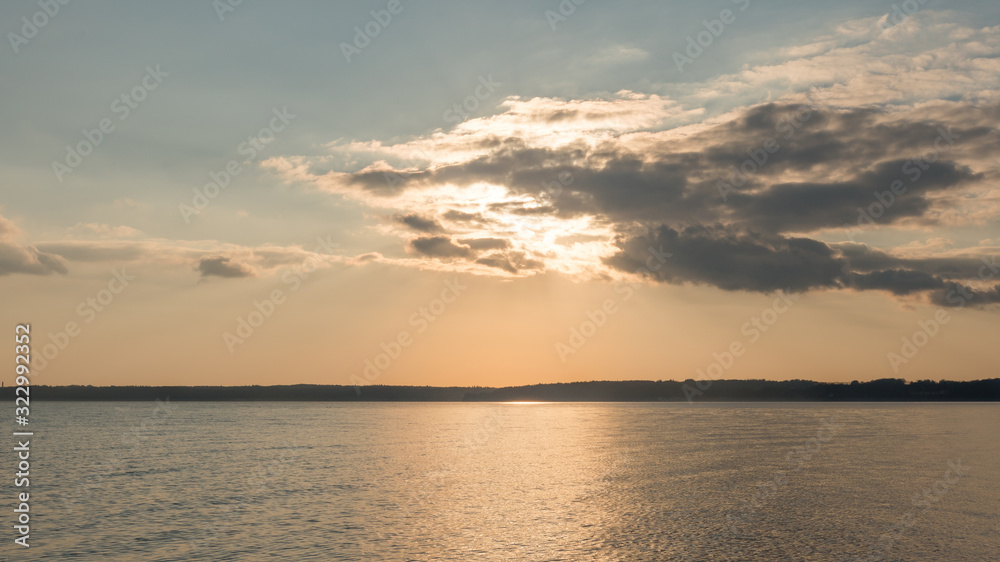 Sonnenschein über der Flensburger Förde