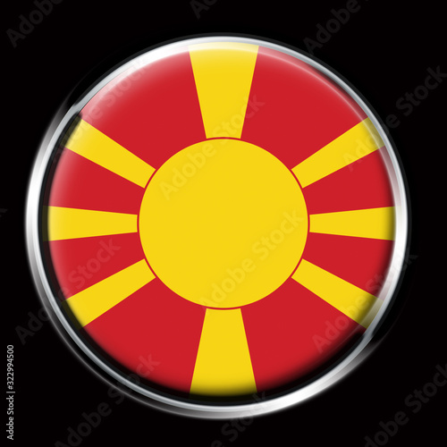 Free Download Bandiera Nord Macedonia - GFXLoad