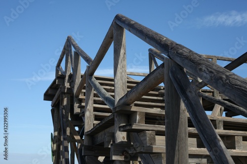 Wooden Steps from Beach