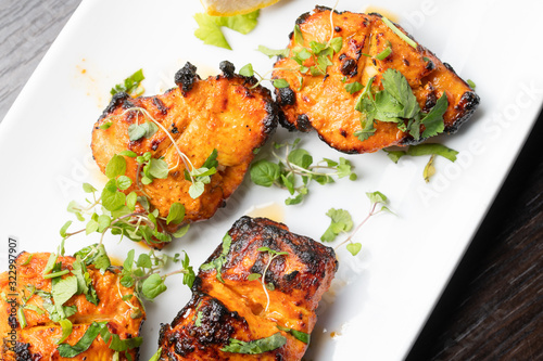 Indian style Chicken with herbs