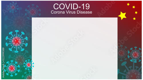 Coronavirus COVID-19 outbreak and coronaviruses influenza background. Coronavirus 2019-nCoV. Pandemic medical health risk, immunology, virology, epidemiology concept. 