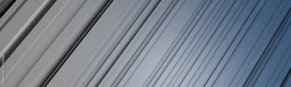 Fototapeta premium linear blue/white background banner