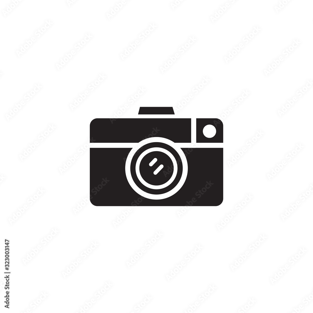 Camera icon vector design template Camera icon vector design template