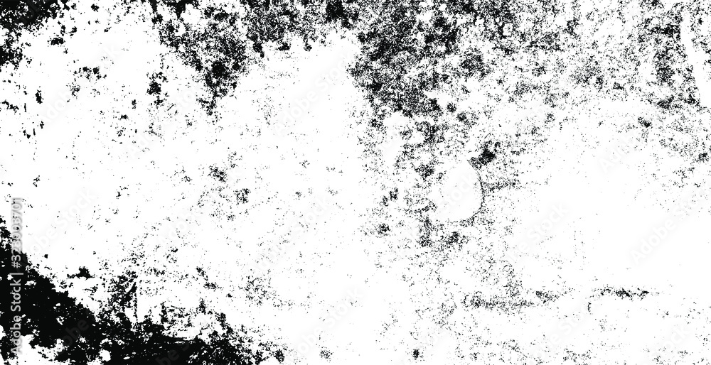 Fototapeta premium Rough black and white texture vector. Distressed overlay texture. Grunge background. Abstract textured effect. Vector Illustration. Black isolated on white background. EPS10.