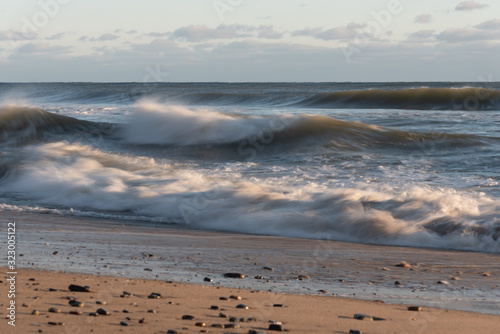Waves Lapse at the Shoreline photo