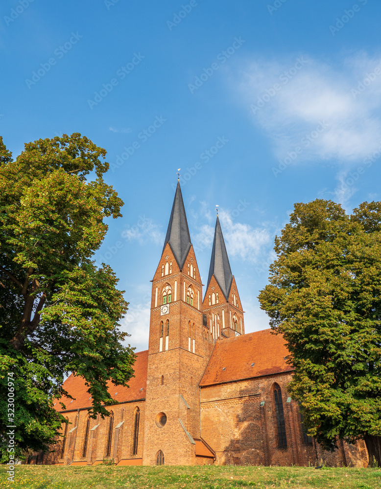 Sankt Trinitatis Church in the city Neuruppin, Germany