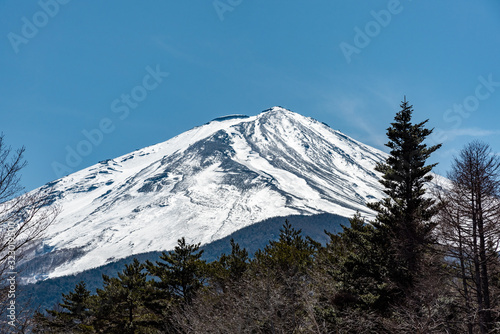 mountains in winter