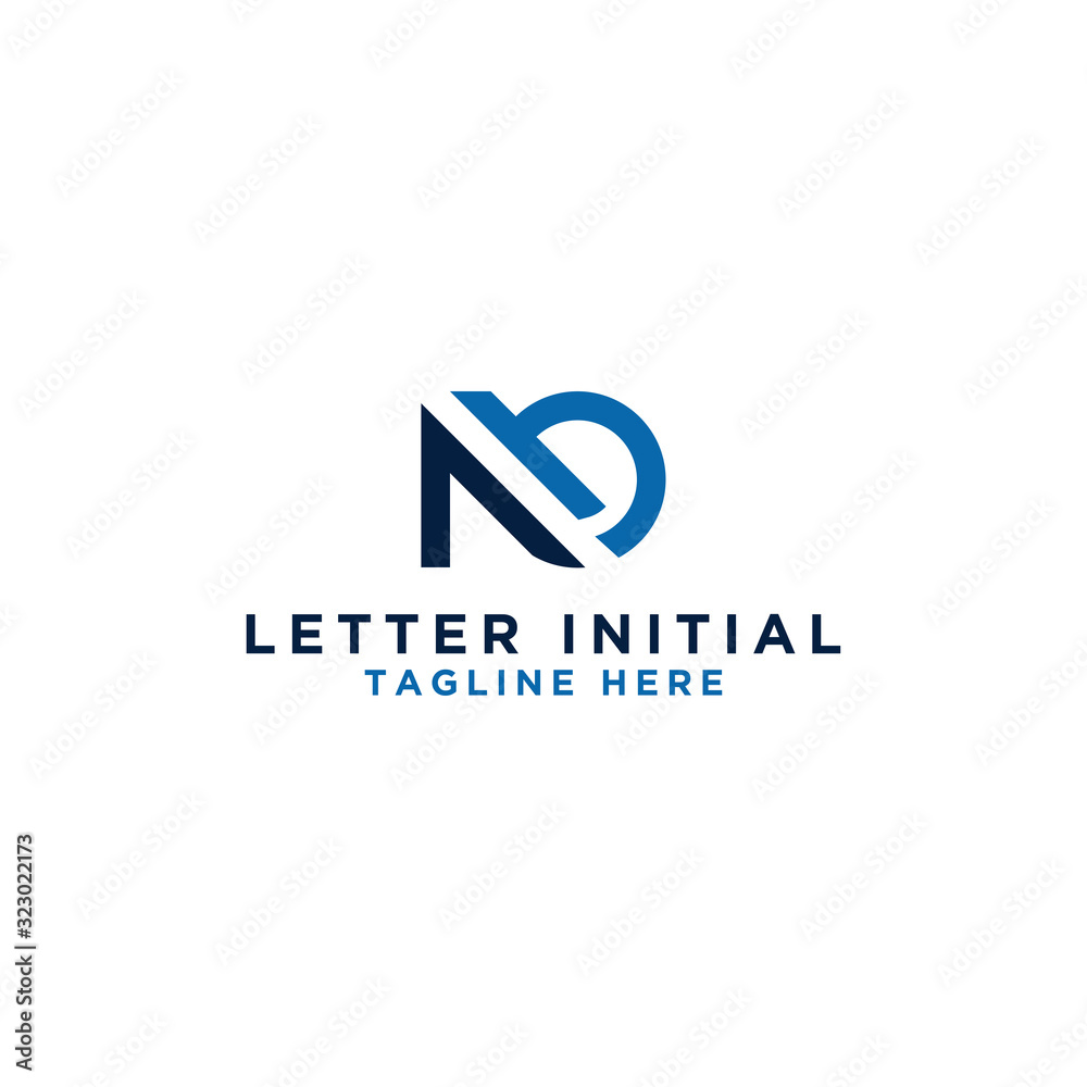 logo design inspiration for companies from the initial letters of the NB logo icon. -Vector logo design inspiration for companies from the initial letters of the NB logo icon. -Vector