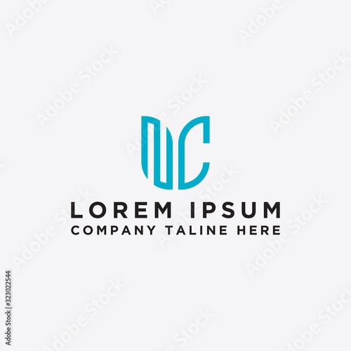 logo design inspiration for companies from the initial letters of the NC logo icon. -Vector © Salman
