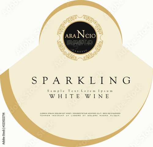 WINE LABEL ITALIAN FOOD AND DRINKS DECORATIVE STICKER FOR AMARONE, PROSECCO, CHIANTI, VALPOLICELLA,PRIMITIVE AND SPARKLING WINE