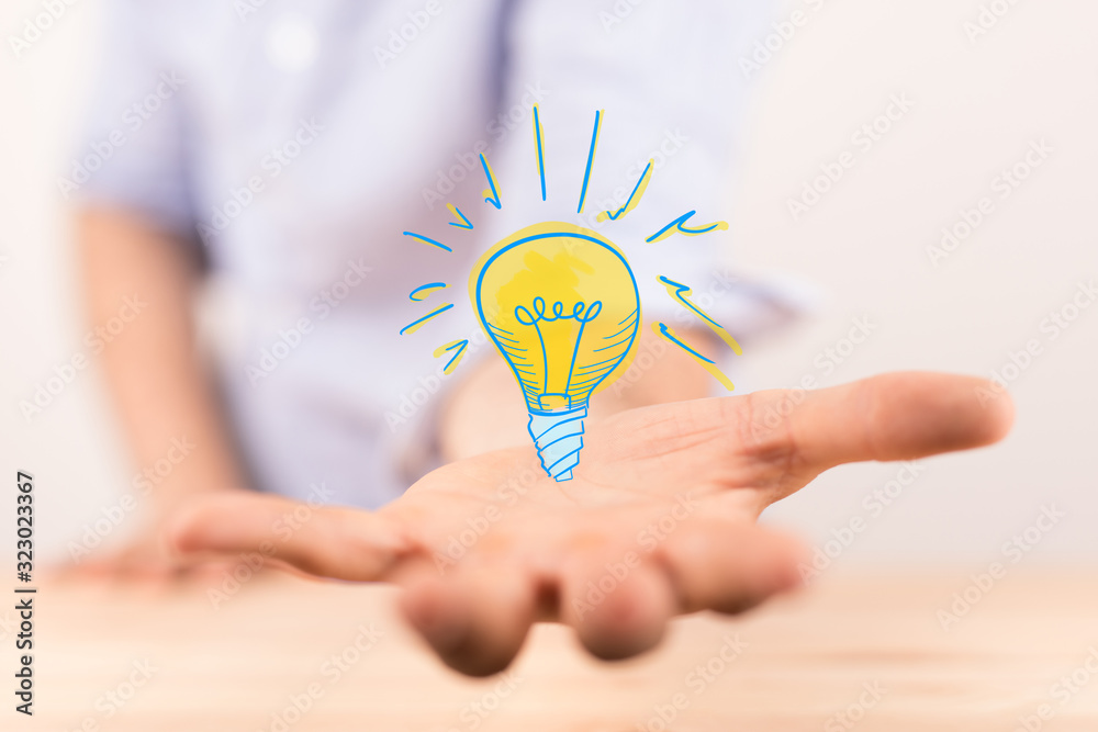 Concept for business strength and success.