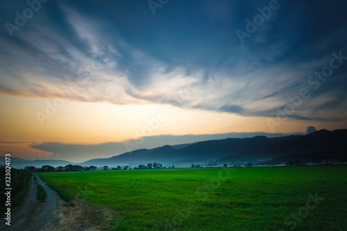 Himmel und Berg