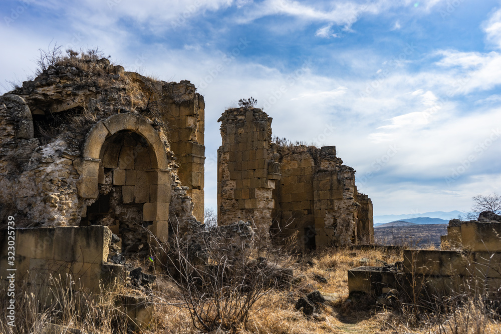 Ancient town Samshvilde ruins