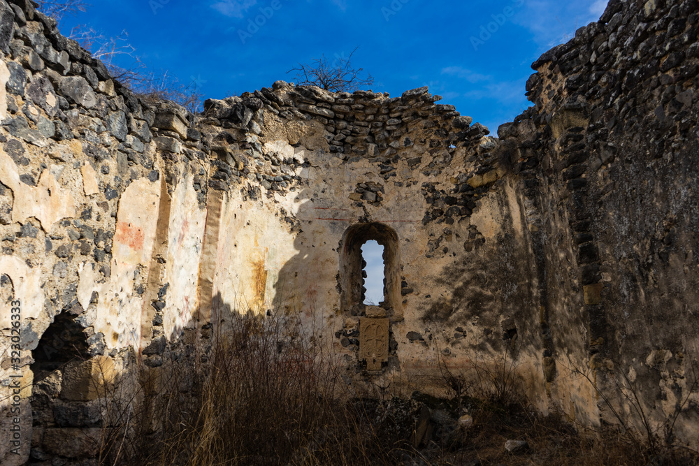 Ancient town Samshvilde ruins