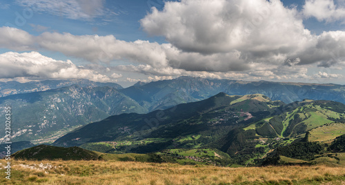 Mountains of lake garda