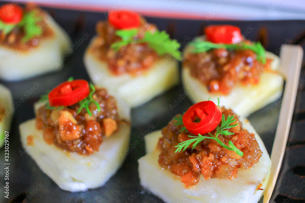 Thai food traditional. Old style snack Thai food traditional. Old style snack