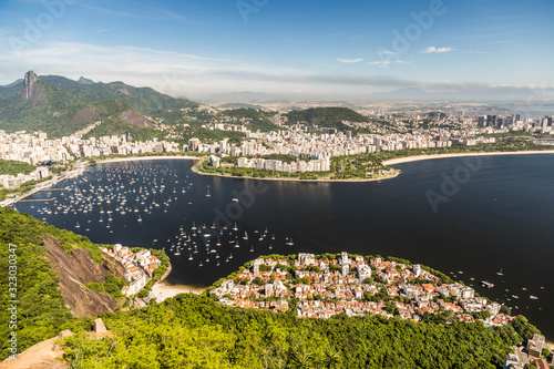 Blick auf Flamenco, Rio de Janeiro, Brasilien photo