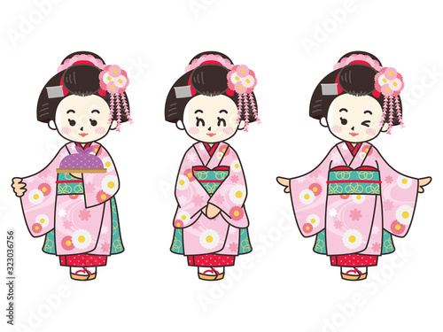 笑顔の舞妓さん