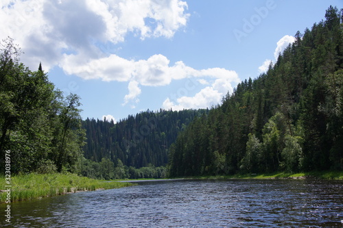 lake in mountains