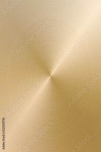 Texture of gold metallic polished glossy with copy space, abstract background