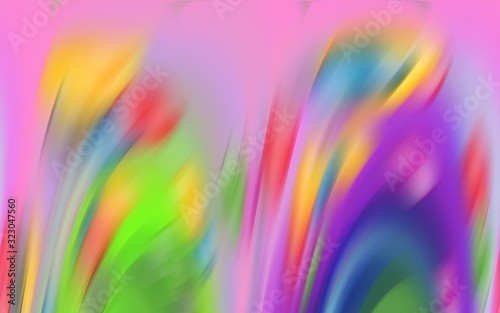 Rainbow sky abstract colorful background