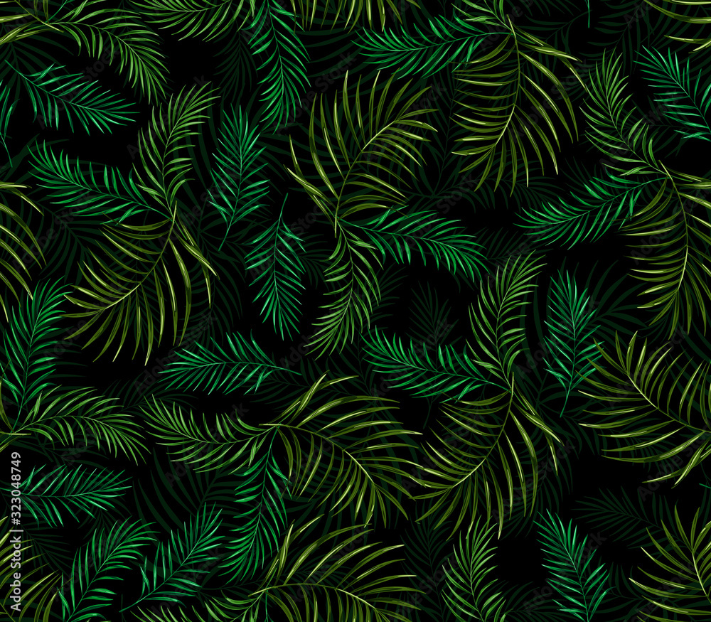 tropical leaves design seamless pattern tropical leaves design seamless pattern