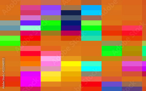 Vivid abstract background with colorful squares