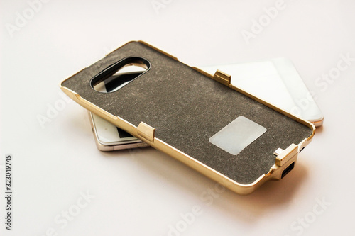 Smartphone battery case charger