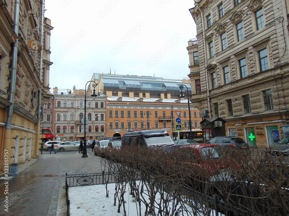 St Petersburg Russia winter 2020