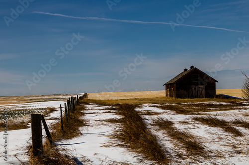 No matter where you drive in the country you can;t go far without passing an abondoned pice of history. Alberta, Canada