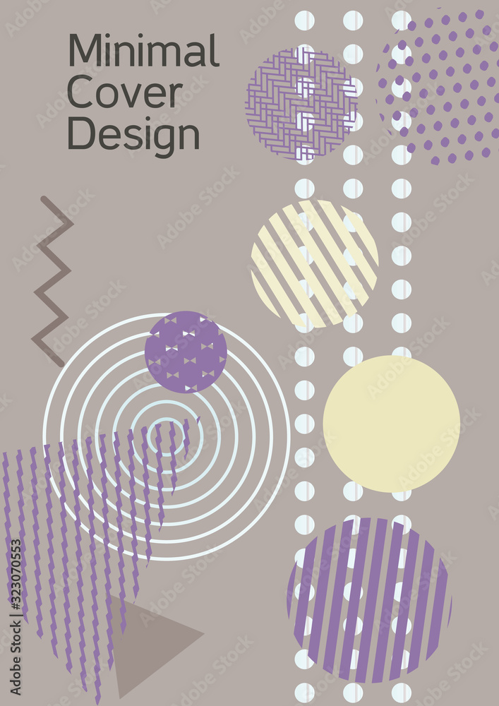 Memphis cover design. Memphis cover design.