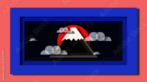 Asia, Japon Monte Fuji,  marco cuadro