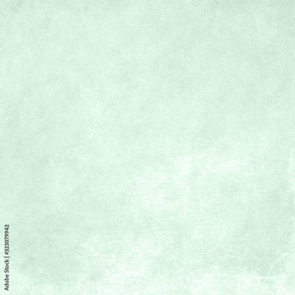 Vintage paper texture. Green grunge abstract background