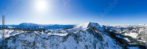 Tauplitz Alm Bauernscharte in the skiing resort in Steiermark, Austria