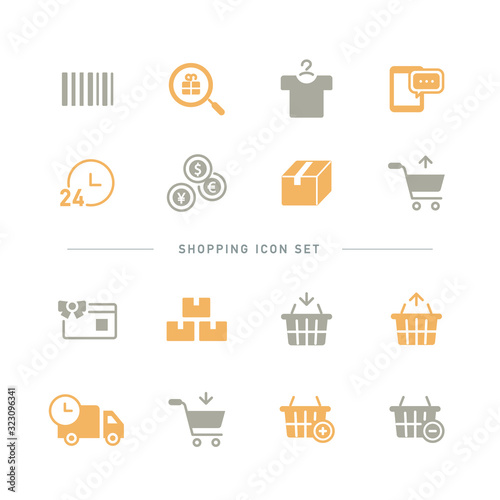 SHOPPING ICON SET