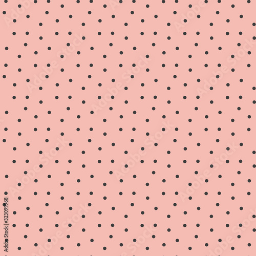 Seamless simple pattern with dots.